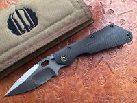 Купить Нож складной Mick Strider Custom SnG XL, Nightmare, Carbon в интернет-магазине Artknives.ru 