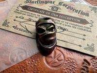 Купить Бусина Starlingear Bead: Monkey SCUD Hunter - Cobalt Golds в интернет-магазине Artknives.ru 
