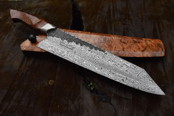 Купить Сталь Damasteel DS93X Draupner, полоса 260х38х4 мм, ТЦО Дениса Фролова, 63-64 HRC в интернет-магазине Artknives.ru 