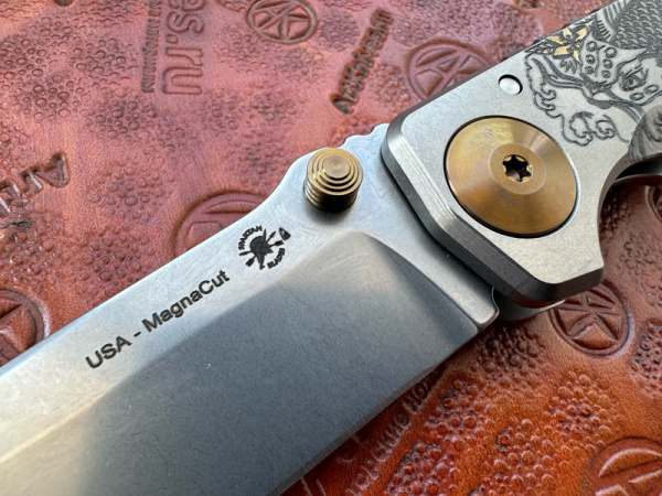 Купить Нож складной Spartan Blades, Harsey Folder 2022 Special Edition Koi Fish, MagnaCut в интернет-магазине Artknives.ru 