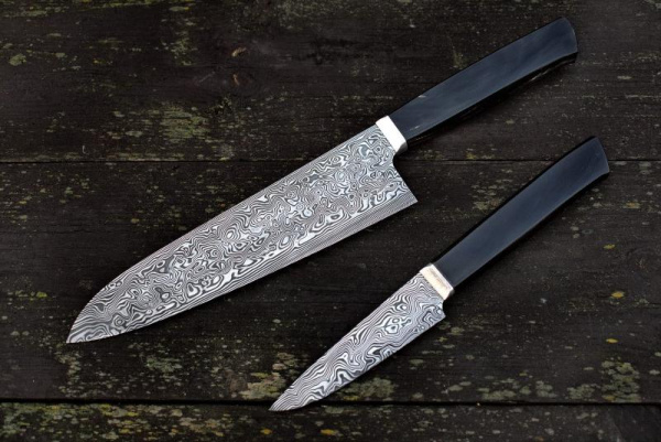 Купить Сталь Damasteel DS93X Vinland, полоса 250х45х4.2 мм, ТЦО Дениса Фролова, 63-64 HRC в интернет-магазине Artknives.ru 