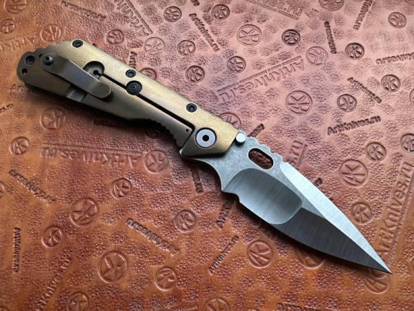 Купить Нож складной Mick Strider Custom SnG XL, Nightmare, Carbon в интернет-магазине Artknives.ru 