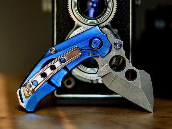Купить Нож складной MINITY, MagnaCut, Ti, Stingray, Mechanics Lab в интернет-магазине Artknives.ru 