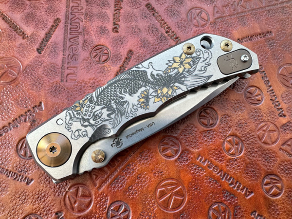 Купить Нож складной Spartan Blades, Harsey Folder 2022 Special Edition Koi Fish, MagnaCut в интернет-магазине Artknives.ru 