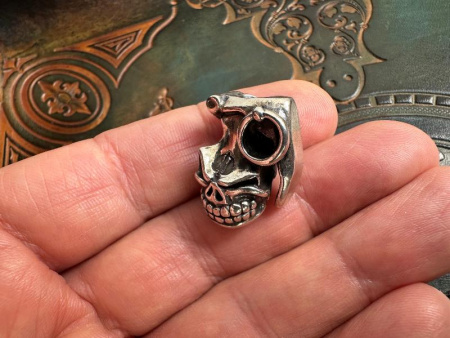 Купить Бусина Starlingear Bead: Slickster Grenade FWP Silver в интернет-магазине Artknives.ru 