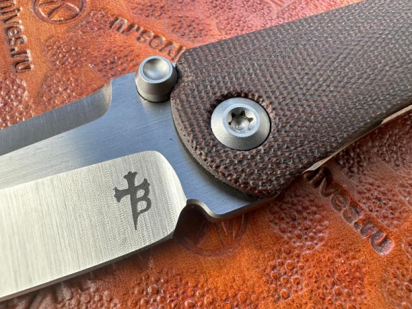 Купить Нож складной Borka Blades SB Tanto Micarta 2026 в интернет-магазине Artknives.ru 