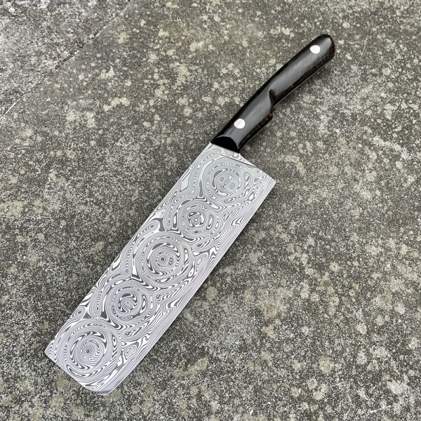 Купить Сталь Damasteel DS93X Grosserosen, полоса 130х40х4 мм, ТЦО Дениса Фролова, 63-64 HRC в интернет-магазине Artknives.ru 