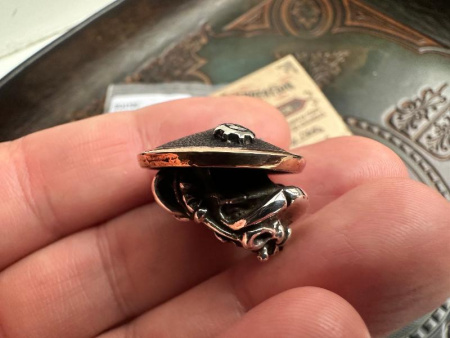 Купить Бусина Starlingear Bead: Samurai Monkey - Silver/Copper в интернет-магазине Artknives.ru 