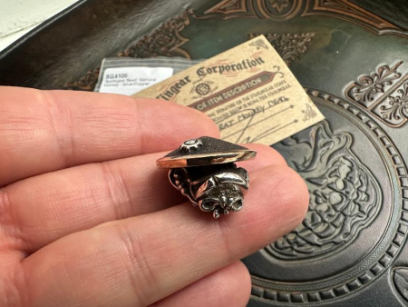 Купить Бусина Starlingear Bead: Samurai Monkey - Silver/Copper в интернет-магазине Artknives.ru 