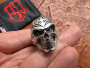 Купить Кольцо Borka Blades Silver Skull "Who Dares Wins" Ring Size 11 в интернет-магазине Artknives.ru 