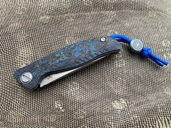 Купить Карбон Deep Sea (Aquatic) TechnoCarbo, размеры: 140х140х5 мм в интернет-магазине Artknives.ru 