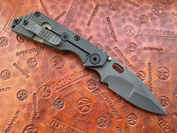 Купить Нож складной Mick Strider Custom Nightmare SnG, Drop point, G10 grips в интернет-магазине Artknives.ru 
